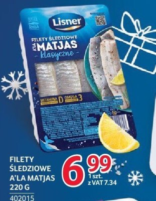 Filety śledziowe a'la matjas promocja w Selgros