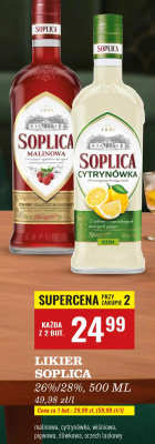 Likier Soplica pigwowa promocja w Biedronka