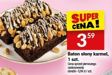 Baton słony karmel, 1 szt. promocja w Twój Market