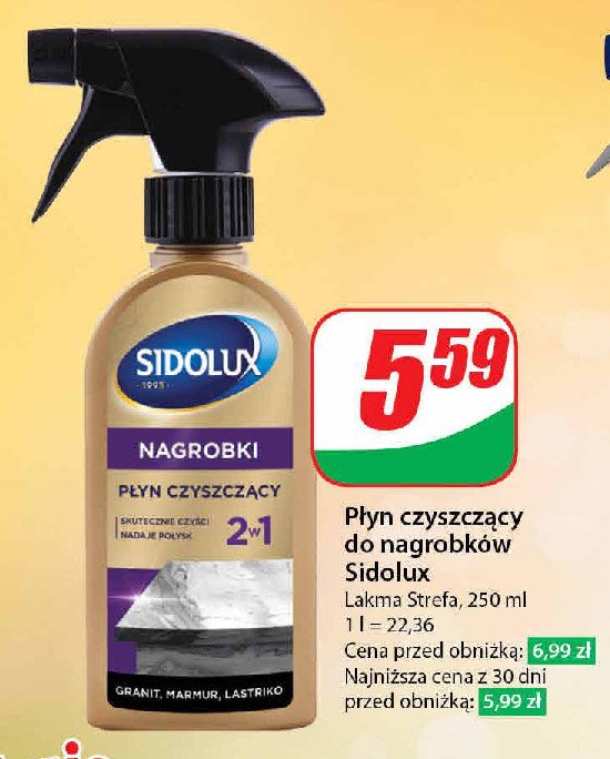 Płyn czyszczący Sidolux promocja