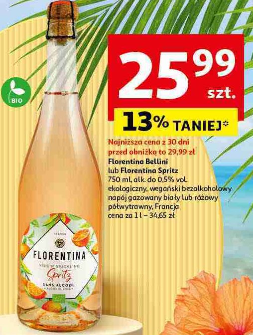 Napój Florentina bellini promocja