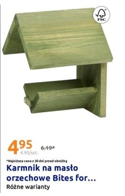 Karmnik na masło orzechowe Bites for... promocja w Action