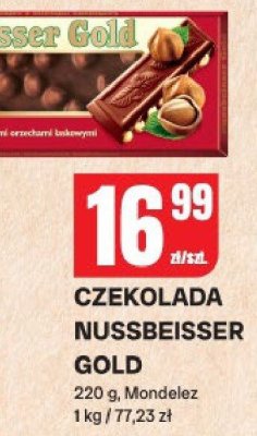 Czekolada Nussbeisser Gold promocja w Chorten