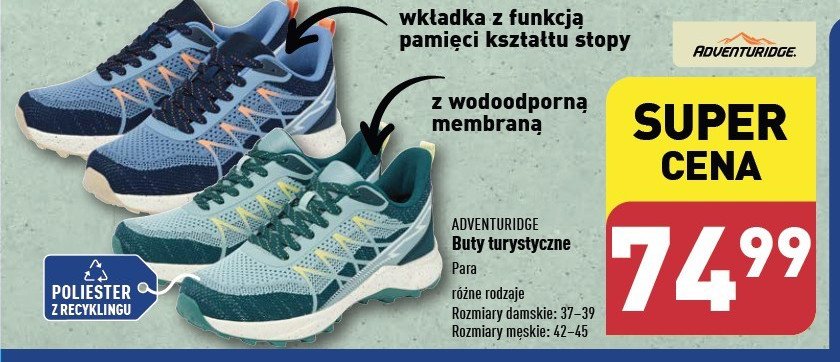 Buty turystyczne damske 37-39 ADVENTURIDGE promocja