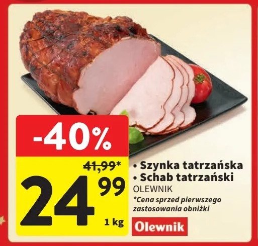 Schab tatrzański Olewnik promocja