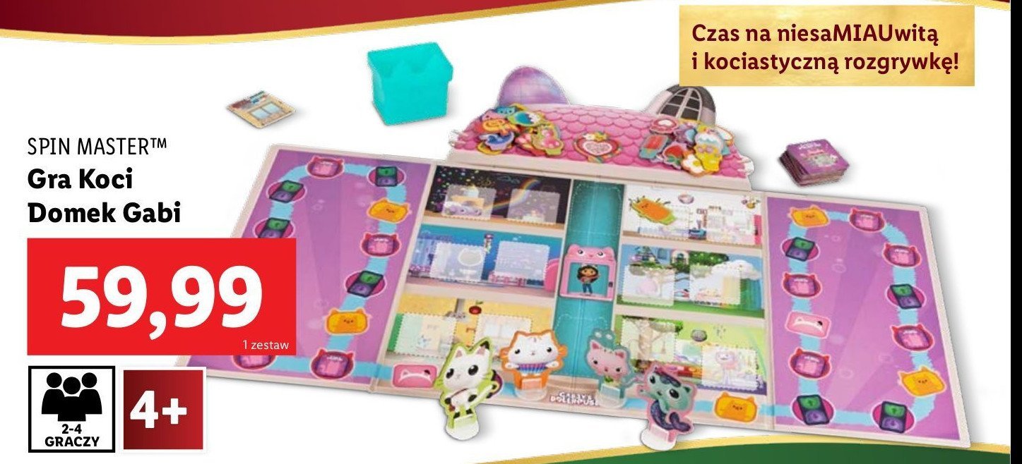 Koci domek gabi Spin master promocja w Lidl