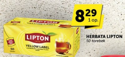 Herbata Lipton Yellow Label promocja w Groszek