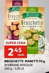 Sucharki z czosnkiem Maretti bruschette promocja