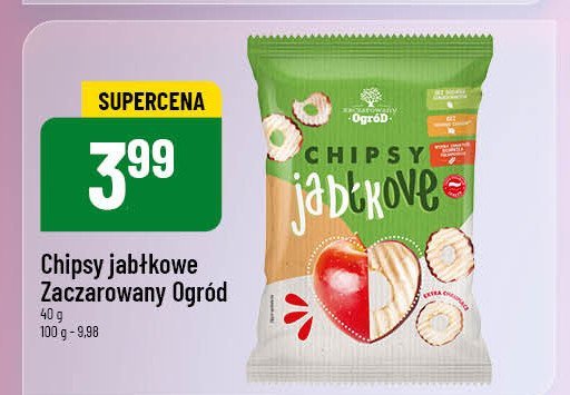 Chipsy jabłkowe Zaczarowany ogród promocja