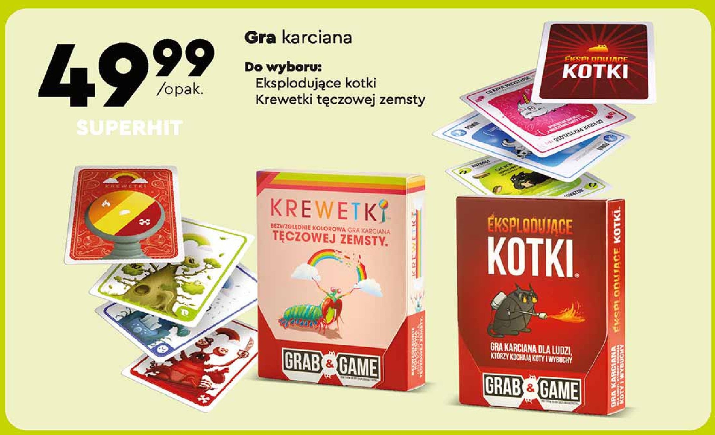 Gra krewetki tęczowej zemsty Rebel promocja w Biedronka