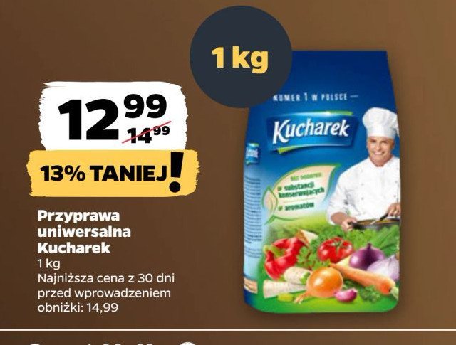 Przyprawa do potraw Kucharek promocja