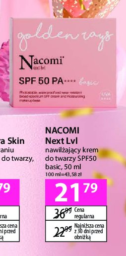 Krem antyoksydacyjny spf50 promocja