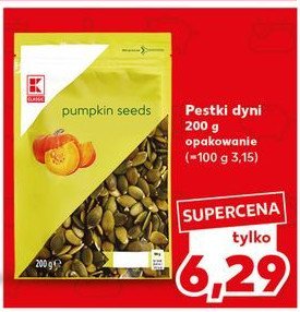 Pestki dyni K-classic promocja