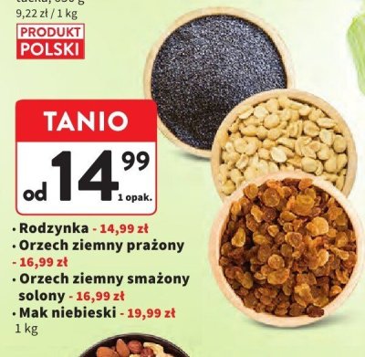 Orzech ziemny prażony promocja w Intermarche