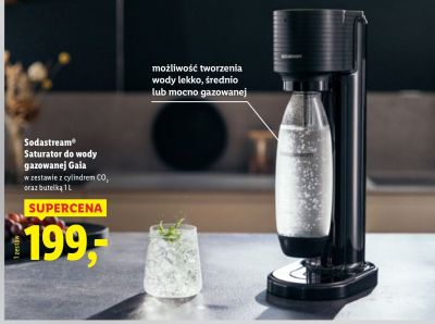 Saturator do wody gazowanej Gaia promocja w Lidl
