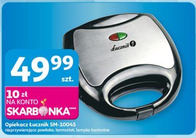 Opiekacz Łucznik SM-1004S promocja w Auchan