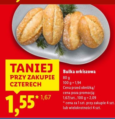 Bułka orkiszowa promocja w Lidl