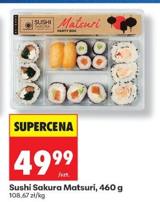 Sushi Sakura Matsuri promocja w Biedronka