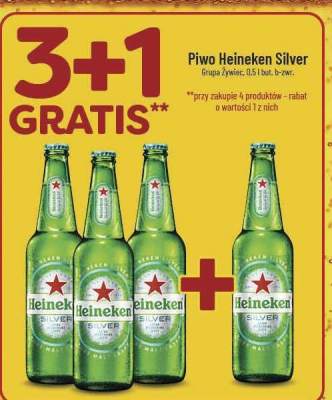 Piwo Heineken Silver promocja w POLOmarket