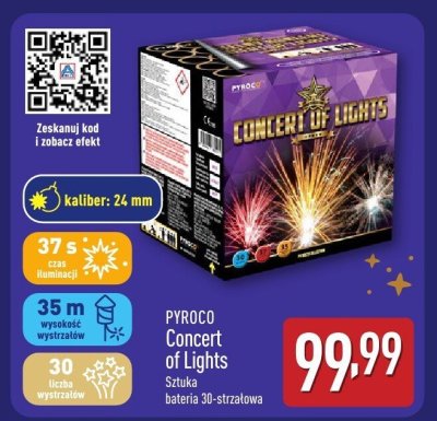 Bateria Concert of Lights  promocja w Aldi