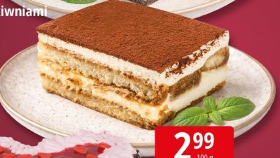 Ciasto Tiramisu Leclerc promocja w Leclerc