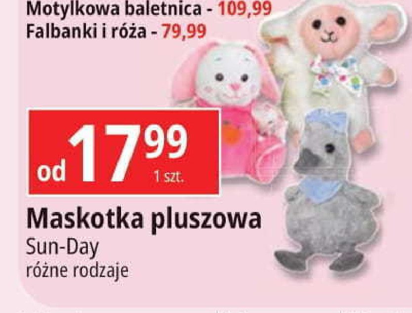 Maskotka pluszowa Sun-day promocja