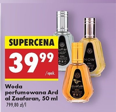 Woda perfumowana Ard al zaafaran hayaati promocja