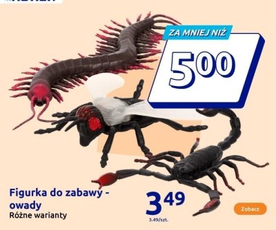 Figurka do zabawy - owady różne warianty Action promocja