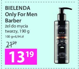 Żel do mycia twarzy węgiel Bielenda only for men carbo detox promocja