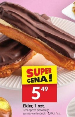 Ekler, 1 szt. promocja w Twój Market