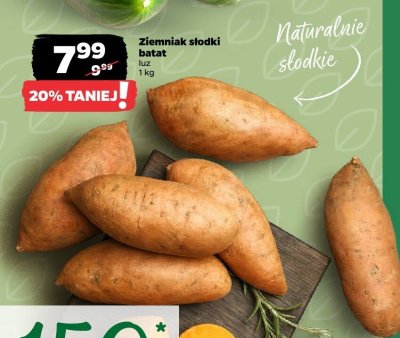 Ziemniak słodki batat luz promocja w Netto