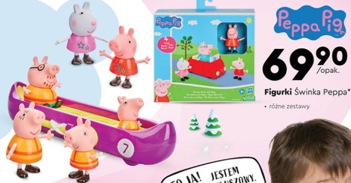 Figurki peppa pig promocja