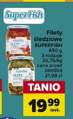 Śledź po polsku z suszonymi pomidorami Superfish promocja