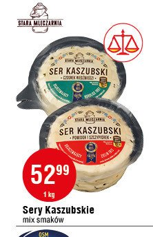 Ser kaszubski z pomidorami Stara mleczarnia promocja