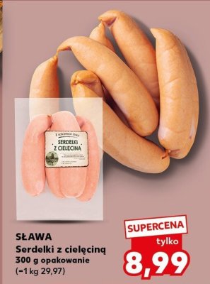 Serdelki z cielęciną Sława promocja w Kaufland