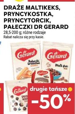 Drażetki Dr Gerard Maltikeks, Pryncykostka, Pryncytorcik, Paluszki, różne rodzaje promocja w Stokrotka