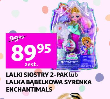 Lalka barbie b膮belkowa syrenka promocja