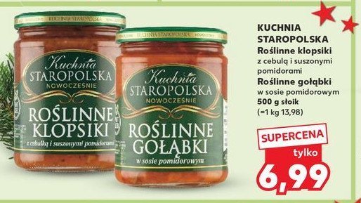 Gołąbki roślinne w sosie pomidorowym Kuchnia staropolska promocja w Kaufland