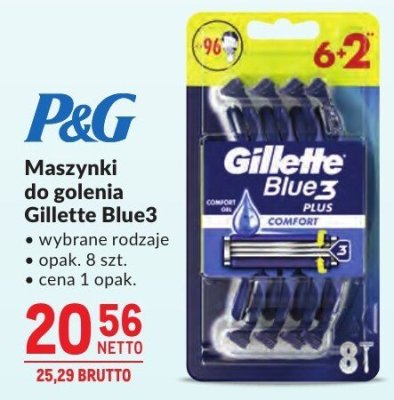 Maszynki do golenia Gillette Blue3 promocja w Makro