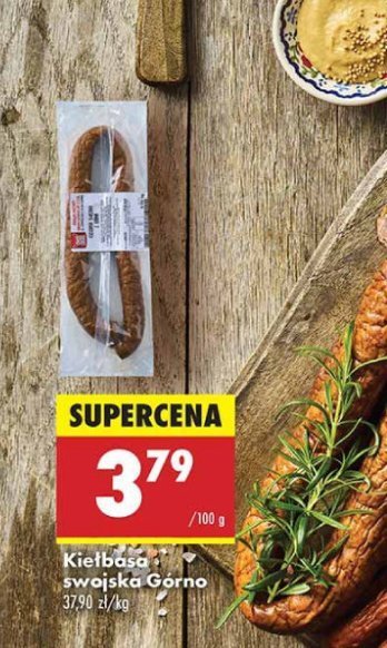 Kiełbasa swojska Smak górno promocja