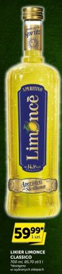 Likier Limonce Classico Aperitivo Siciliana 700 ml promocja w Euro Sklep