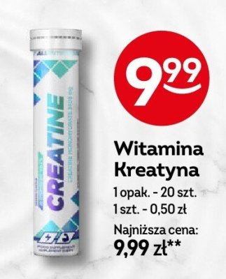 Witamina Kreatyna promocja w Żabka