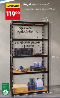 Regał warsztatowy promocja w Biedronka