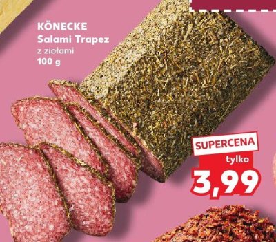 Salami Trapez z ziołami promocja w Kaufland