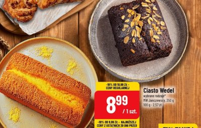Ciasto Wedel wybrane rodzaje  promocja w POLOmarket