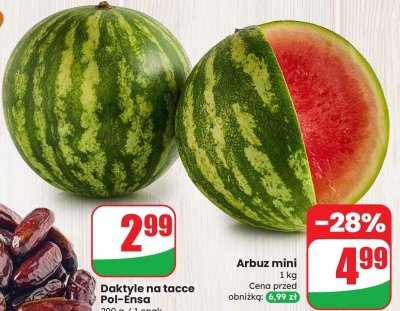 Arbuz mini promocja w Dino