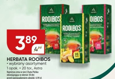 Herbata rooibos wybrany asortyment promocja w Chata Polska