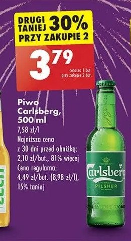 Piwo Carlsberg export premium pilsner promocja