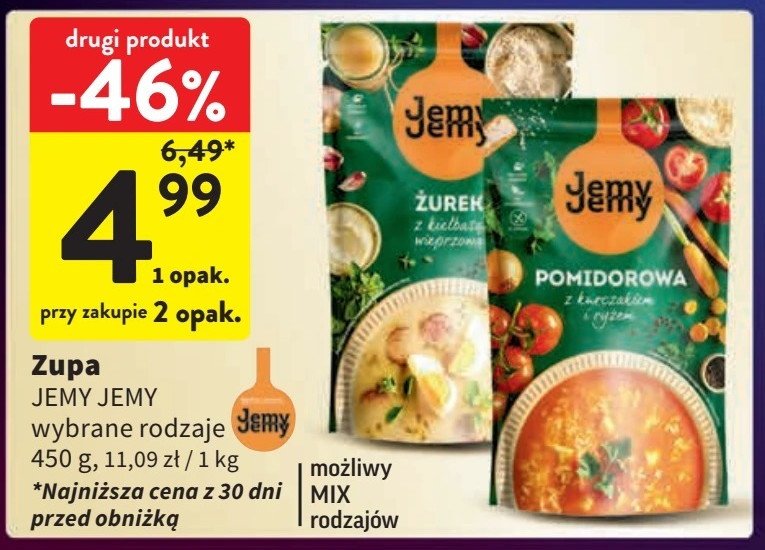 Żurek z kiełbasą wieprzową JEMYJEMY promocja