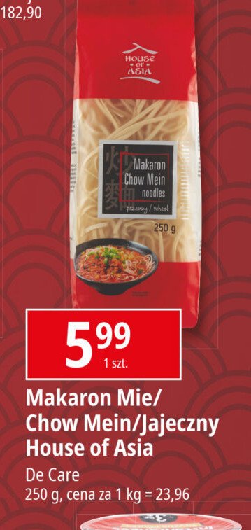 Makaron mie House of asia promocja